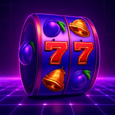 Lucky Retro Fruits van 1spin4win toont een klassieke rol met pruimen en zevens.